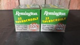 1000 Rounds Remington 22 LR Thunderbolt 40 gr