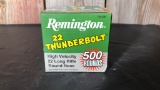 500 Rounds Remington 22 LR Thunderbolt 40 gr