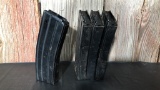 (4) Metal AR Mags