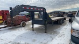 2002 PJ Gooseneck Trailer 20’ Tandem Trailer w/5’