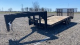 15 Ft. Gooseneck Trailer w/4 Ft Dove