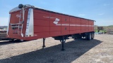 2008 Mauer 38 Ft. Hopper Bottom Grain Trailer