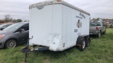 1998 PCA 2 AXLE 12.5 Ft Enclosed Trailer