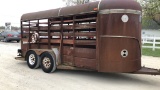 1988 Ponderosa Bumper Stock Trailer