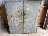 Brown & Sharpe Metal Cabinet