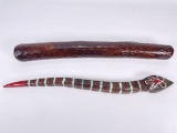 Rain Stick, Wooden Snake EFF