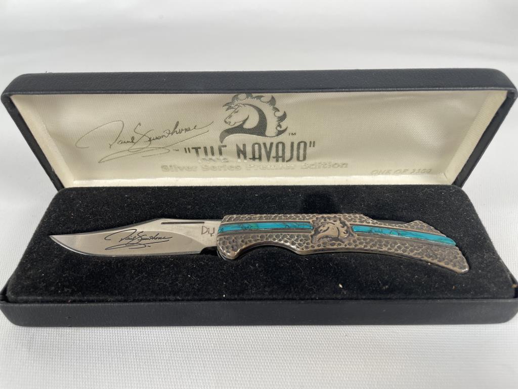 BUCK うまく 532 yellowhorse Navajo ナバホ ナイフ 