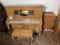 Keepsakes Player Piano With Cabinet of Scrolls
