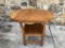 Oak Convertible Table/ Chair