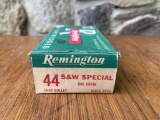 50 RDS  Remington 44 S&W 246 Gr