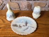 Fenton Hand Painted 