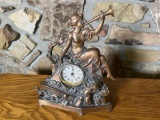 Bronze Goddess of Fame Clock