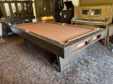 Sears, Roebuck Home Billiard Table & Balls