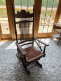 Antique Glider Chair