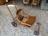 Antique High Chair/ Stroller