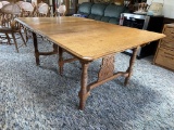 Oak Table With 5 Leaves