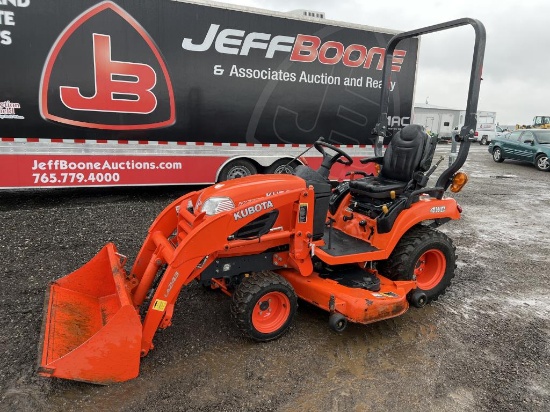 Kubota BX2370 Loader Tractor With Mower Deck