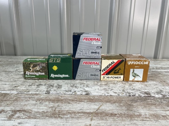410 GA. Game Loads Assorted boxes