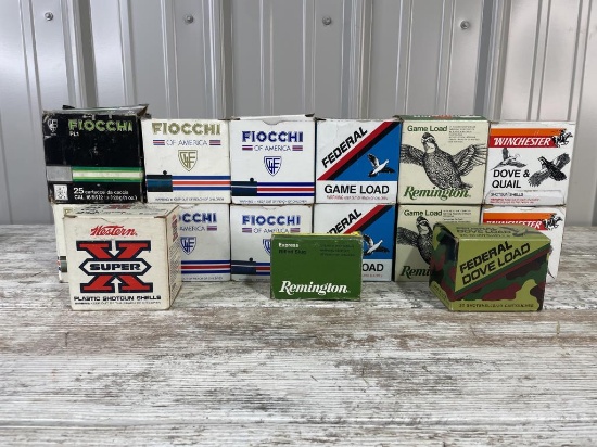 Assorted Boxes of 20 Gauge Shotgun Shells