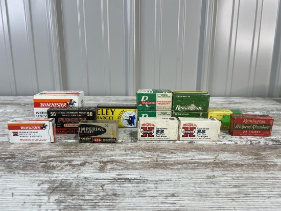 Assorted 22 Short Cartridges
