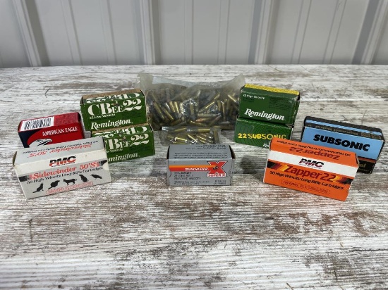 Assorted 22 Long/ long Rifle  Cartridges