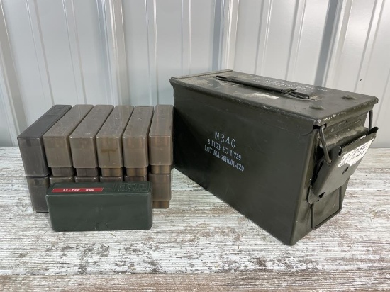 230 rounds 22-250 Reloaded Cartridge W/ casings