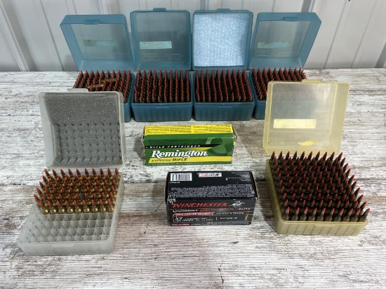 600 Rounds Of 17 REM Reloaded Cartridges