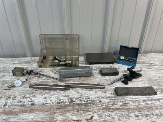 Machinists Tools and Dial Indicators