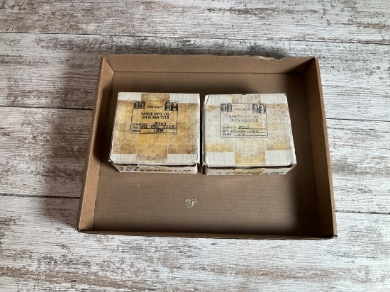2 boxes, 500 rounds per box, .38 cal. S.W.C