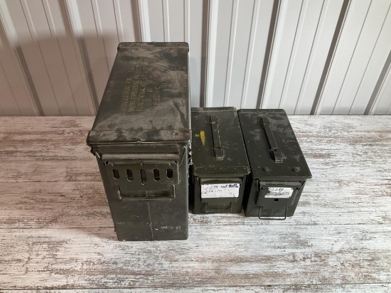3 Ammo Cans