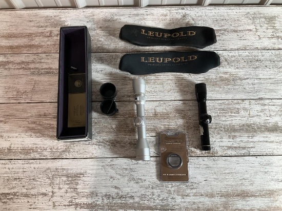 2 Leupold Scopes with Covers