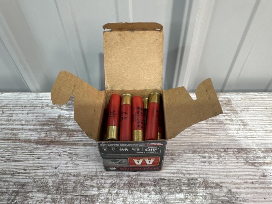 24 rounds of Winchester 410 Gauge 9 shot
