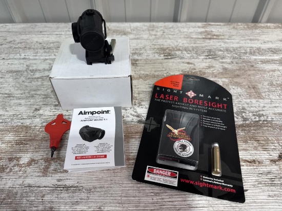 Aim point Micro T1: Sight Mark Laser Boresight