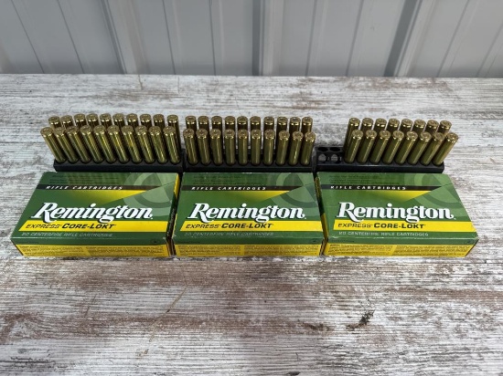60 Rounds of Remington 270 Win 130 gr.