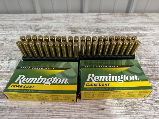 40 Rounds of Remington 270 Win 130 gr.