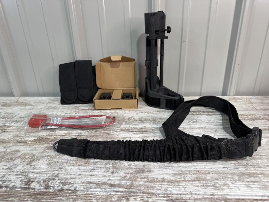 Stabilizing Brace, Lock, Strap