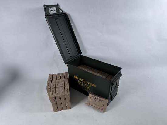 41-Boxes of 20 CRTG 5.56 mm Ball M193 with Metal
