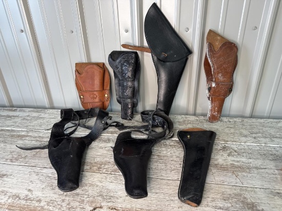 (7) Leather Holsters