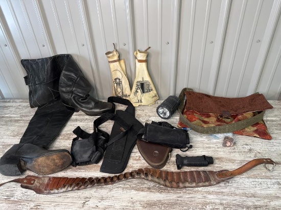 Misc Accessories & Men’s Leather Boots