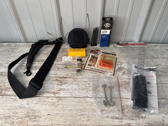 (2) Magazines, Mag Ext. Clip, Accessories