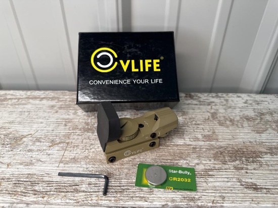 CVlife Red Dot Sight With 20mm Rail
