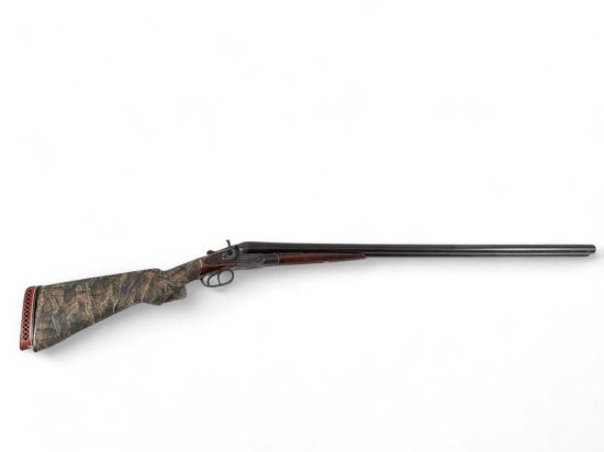 W.H. Hamilton 12 GA. Side by Side Shotgun