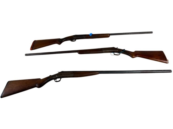 (3)  Single Shot Shotguns