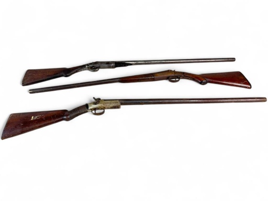 (3) Single Shot Shotguns