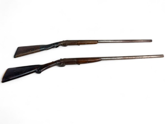 (2) Single Shot Shotguns