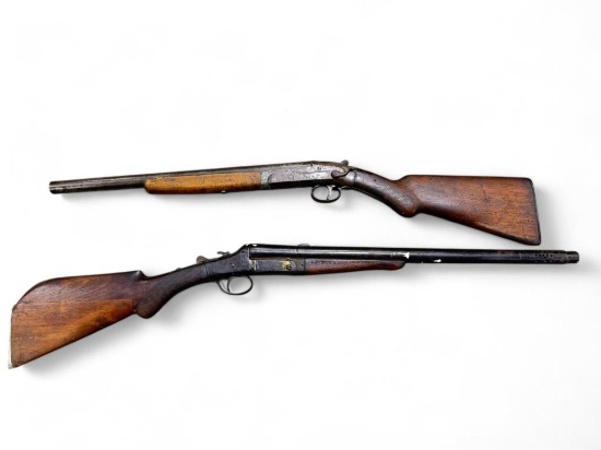 (2) Single Shot Shotguns