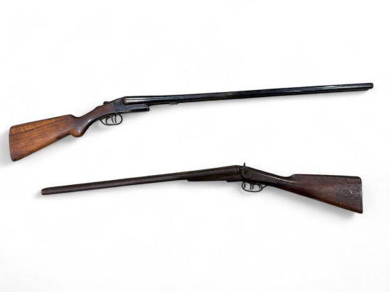 (2) Double Barrel SxS Shotguns