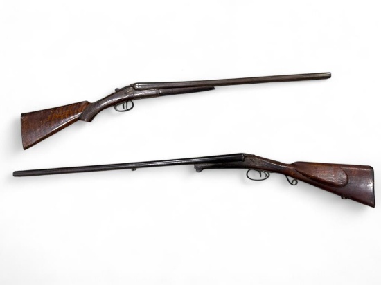 (2) Double Barrel SxS Shotguns