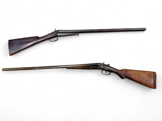 (2) Double Barrel SxS Shotguns