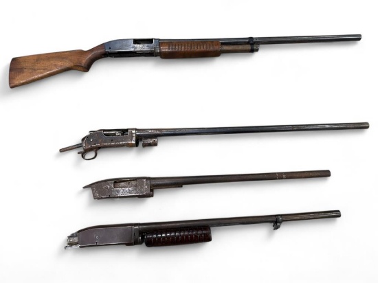 (4) Pump Action Shotguns